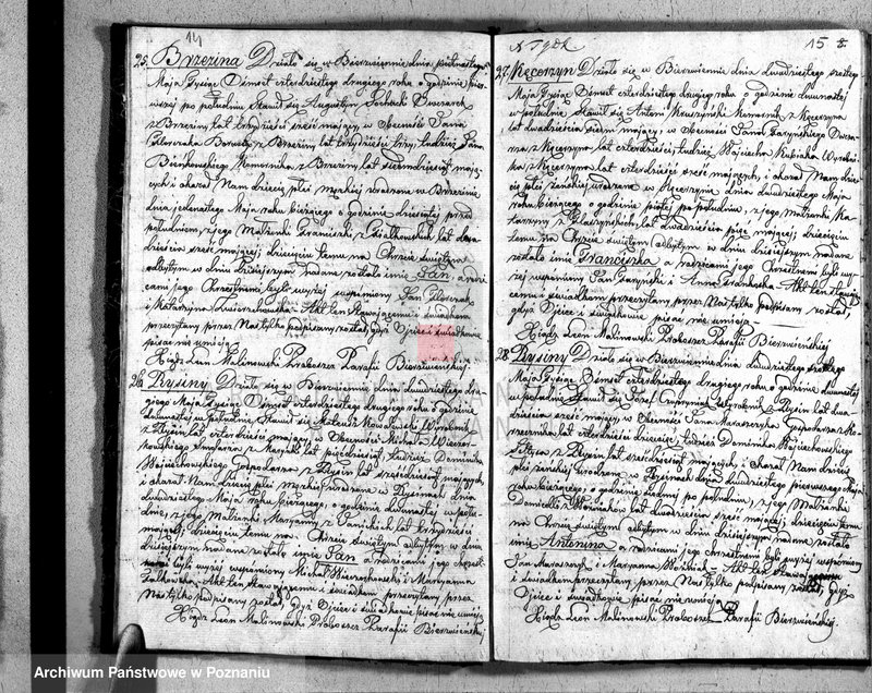 Obraz 9 z jednostki "Akta urodzonych, zaślubionych i zmarłych"