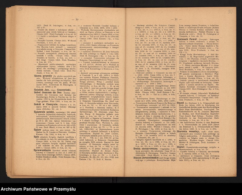 image.from.unit.number "IX Sprawozdanie dyrekcji c.k. gimnazjum polskiego w Cieszynie za rok szkolny 1903/04"
