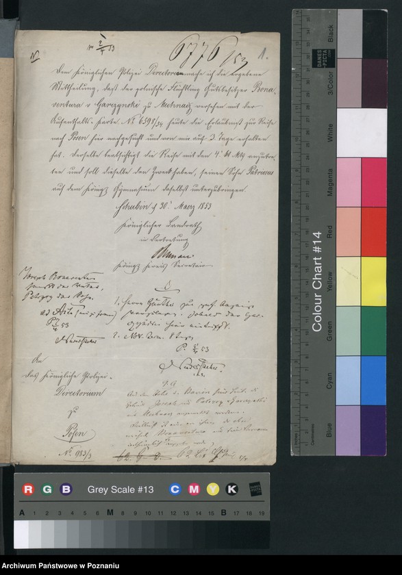 Obraz 4 z jednostki "A. betr. Gutsbesitzer Josef Bonaventura von Garczyński zu Mochnacz, seinem Sohn Patriciosus und seine Brüder Martin und Anton"