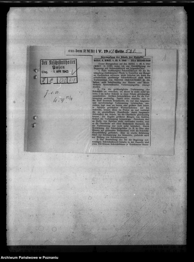 Obraz 5 z jednostki "Bekämpfung der Räude der Einhufer - Pferde, Gaszelle zur Behandlung räudekranker Pferde."