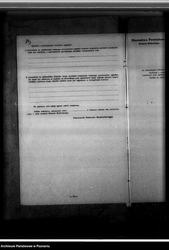 Obraz 18 z jednostki "Zatwierdzenie zakładu przemysłowego /rozbudowa fabryki konserw/ St. Fenrycha w Pudliszkach pow. gostyński"