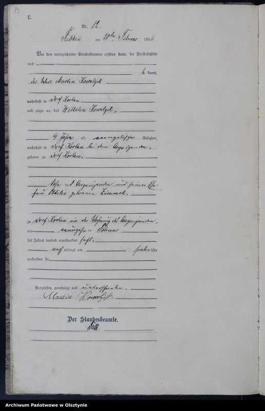 image.from.unit.number "Sterbe-Haupt-Register Nr 1 - 74"