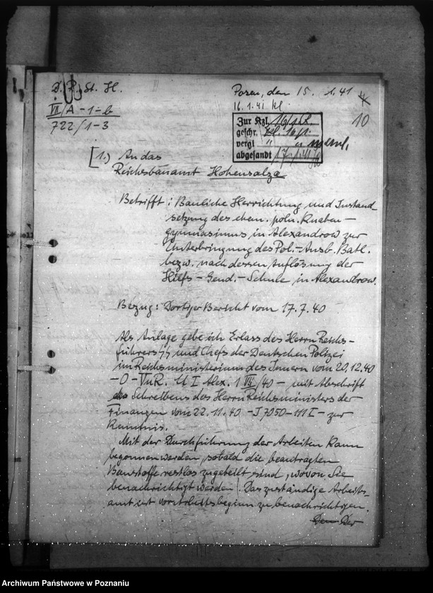 Obraz 15 z jednostki "Hilfs - Gendarmerie - Schule - Alexandrow"