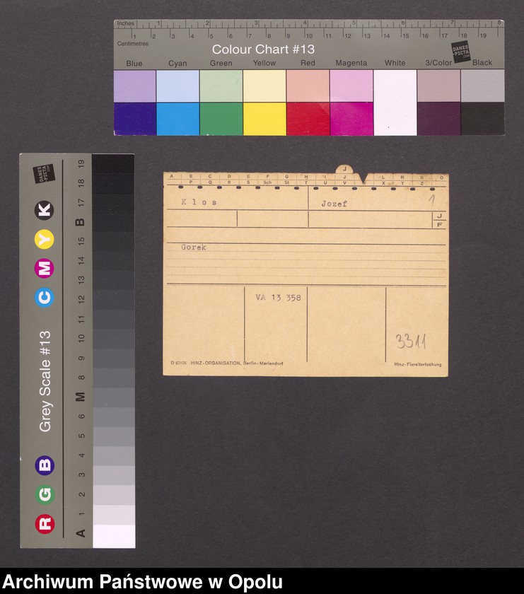 Obraz 3 z jednostki "[Klos Jozef, zam. Gorek]"