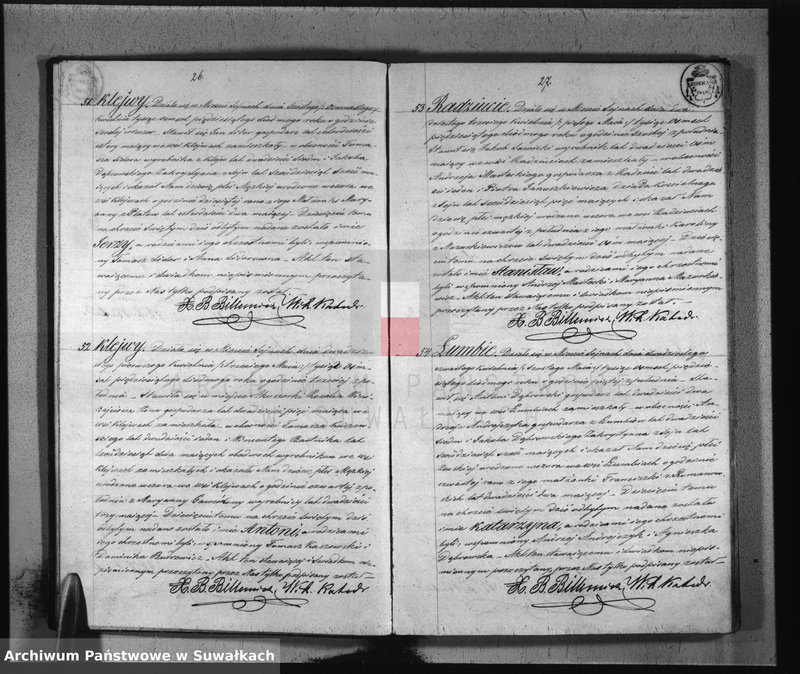 image.from.unit.number "Duplikat urodzonych, zaślubionych i umarłych parafii sejneńskiej w roku 1857"