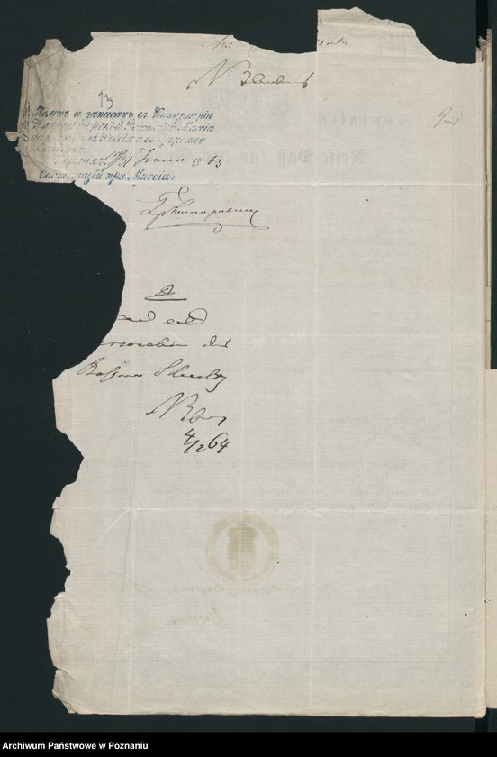 Obraz 18 z jednostki "A. betr. den dr Kasimir /Schultz/ Szulc"