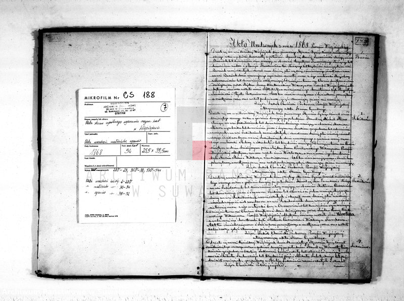 image.from.unit.number "Duplikat aktov o rodivšichsja, brakosočetavsichsja i umeršich vejsejskago rimsko-katoličeskogo prichoda s 1868 goda"