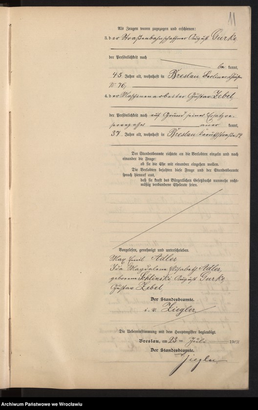 image.from.unit.number "Heiraths-Neben-Register Breslau I 1904 Band 4"