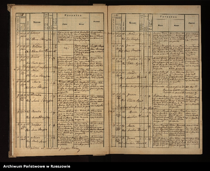 image.from.unit.number "Księga urodzeń, małżeństw, zgonów z miejscowości Wujskie i Załuż"