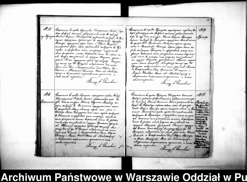 image.from.unit.number "Akta urodzeń, małżeństw i zgonów"