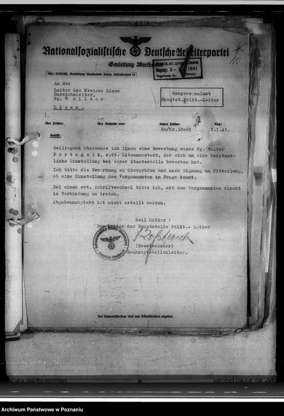 Obraz 14 z jednostki "Einsatz von Beamten in den Ostgebieten"