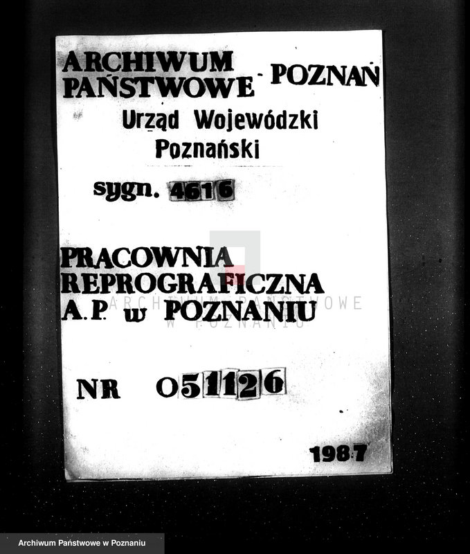 Obraz 1 z jednostki "Majętność Pawłowice, pow. leszczyński nr woj. kotła 6161"