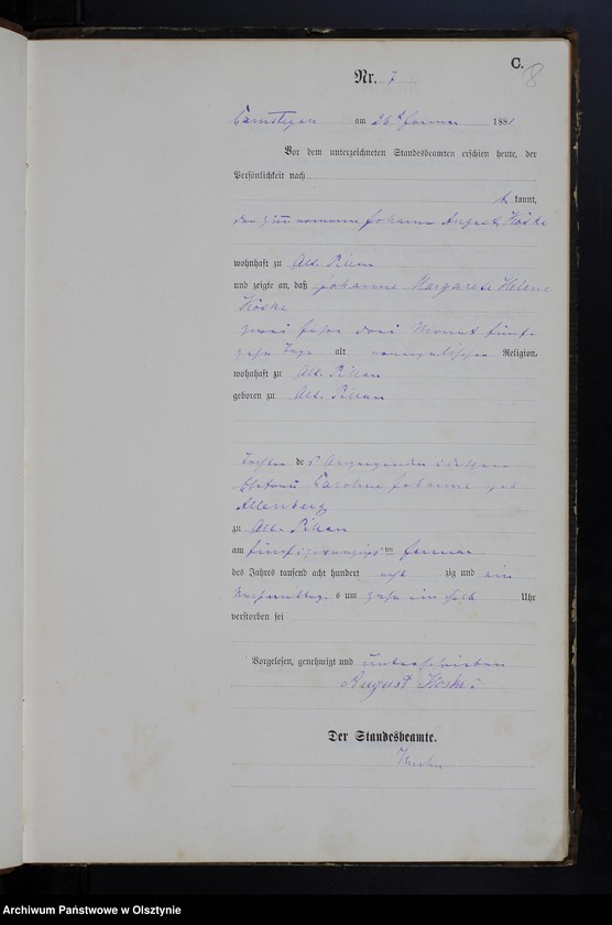 image.from.unit.number "Sterbe-Haupt-Register Nr 1 - 83"