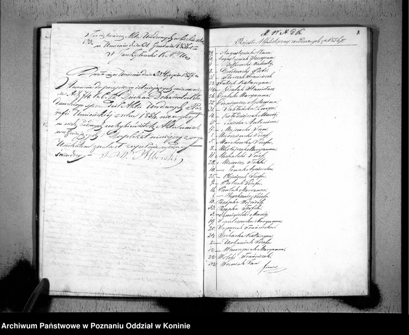 Obraz 9 z jednostki "Duplikat urodzonych, zaślubionych, zmarłych"