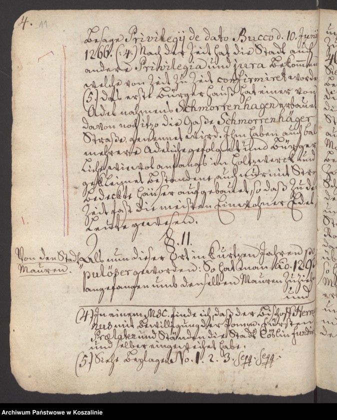 Obraz 11 z kolekcji "Kronika Wendlanda - pierwsza monografia Koszalina111"