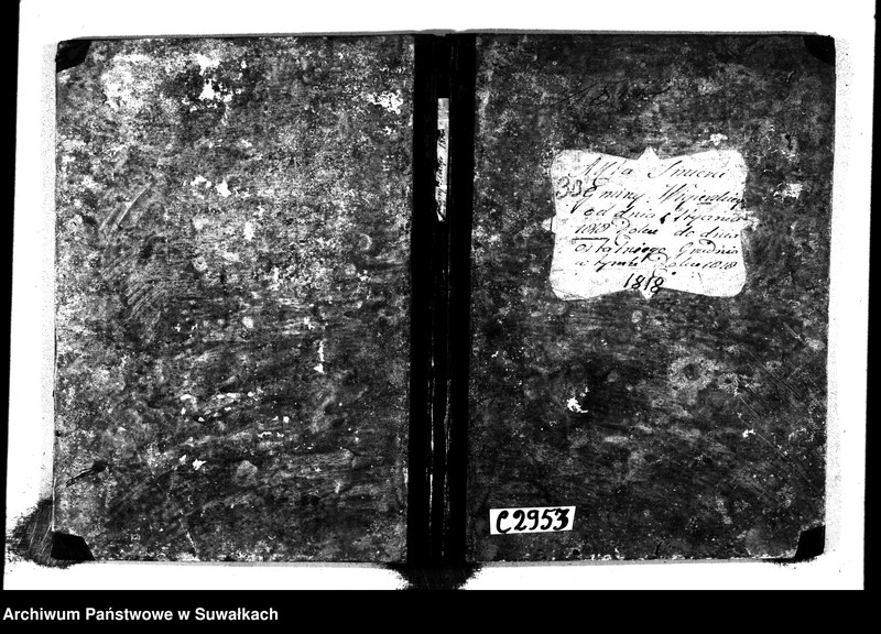 Obraz 2 z jednostki "Akta śmierci gminy wigierskiey od 1-go stycznia 1818 do dnia ostatniego grudnia tegoż roku 1818"