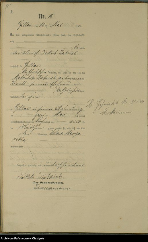 image.from.unit.number "Geburts-Haupt-Register Nr 1 - 56"