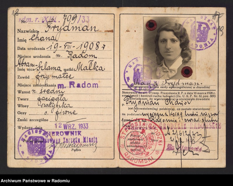 Obraz 20 z jednostki "O dowodach osobistych nr 701-800"