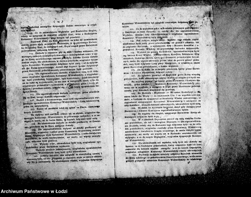 Obraz 18 z jednostki "Akta tyczące się różnych korespondencyj z władzami wyższymi"