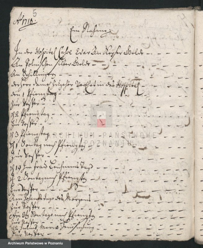 Obraz 6 z jednostki "Hospital - Rechnung; język niemiecki"