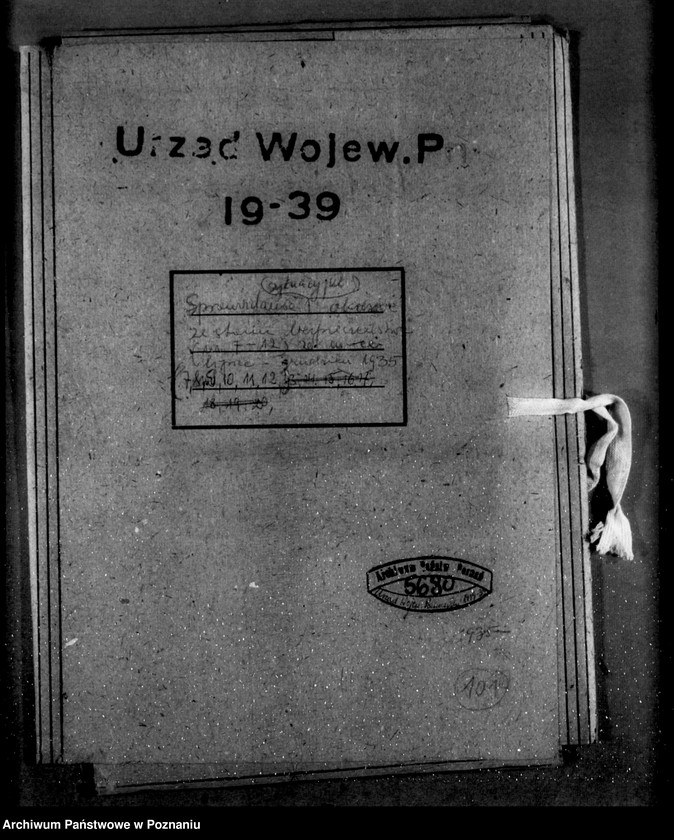 Obraz 4 z jednostki "Sprawozdania sytuacyjne okresowe ze stanu bezpieczeństwa /nr 7-12// za miesiące lipiec-grudzień 1935 r."