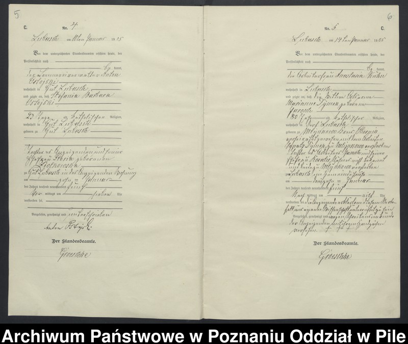Obraz 6 z jednostki "Księga zgonów"