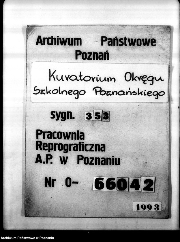 Obraz 1 z jednostki "Państwowe Liceum i Gimnazjum Męskie imienia Bergera w Poznaniu [korespondencja, między innymi spis abiturientów]"