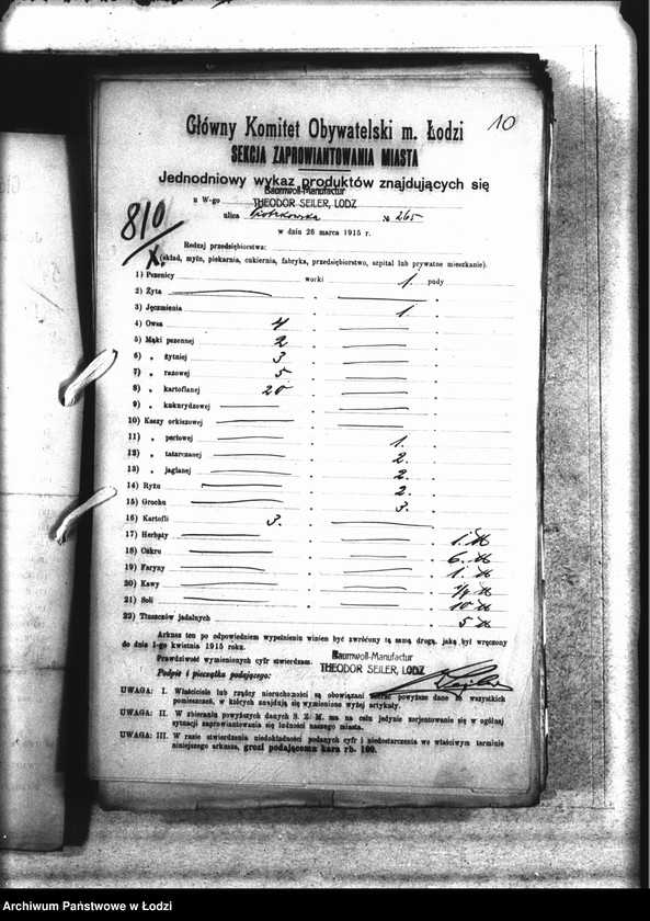 Obraz 13 z jednostki "Jednodniowy spis żywności"