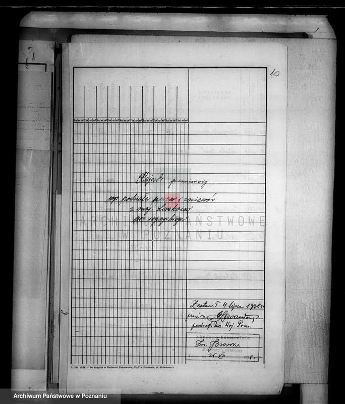 Obraz 15 z jednostki "Tymczasowy rejestr pomiarowo-parcelacyjny majątku Liszkowo powiatu wyrzyskiego"