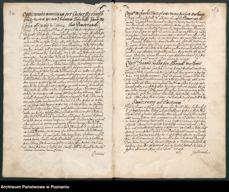 Obraz 4 z jednostki "Acta coram spectabili consulatu praesidentibus in officio seu iudicio ...consulibus."