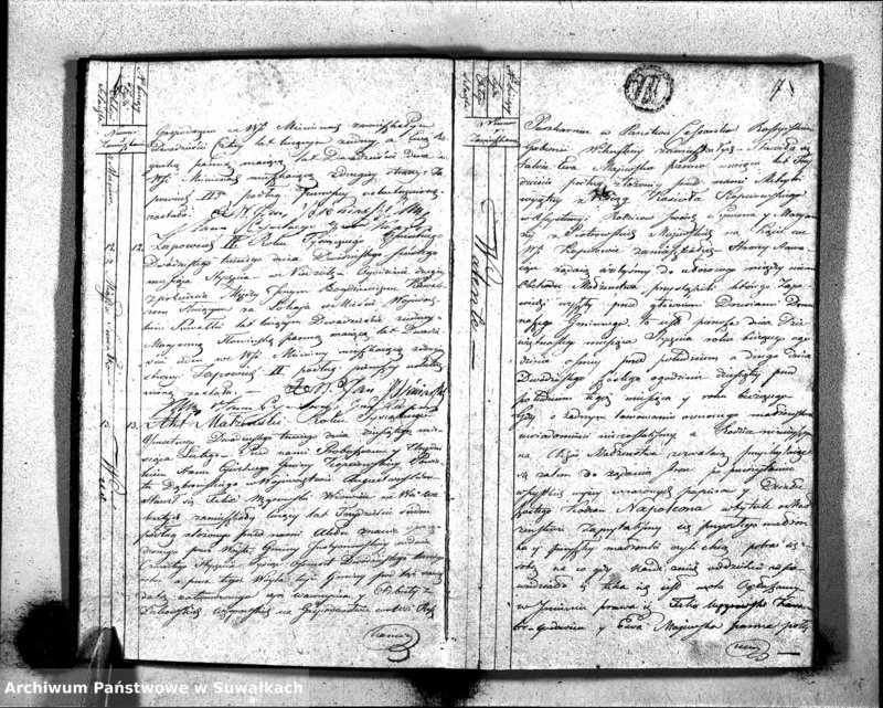 image.from.unit.number "Akta Zaślubionych Stanu Cywilnego Gminy Kopciowskiey na Rok 1823"