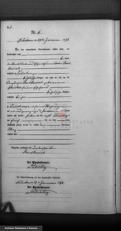 Obraz 8 z jednostki "Księga urodzeń"