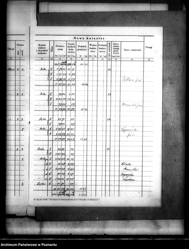 Obraz 15 z jednostki "Ostateczny rejestr pomiarowy majątku Stare powiatu wyrzyskiego"