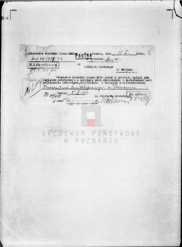 Obraz 6 z jednostki "/Towarzystwo Ornitologiczne w Poznaniu/"