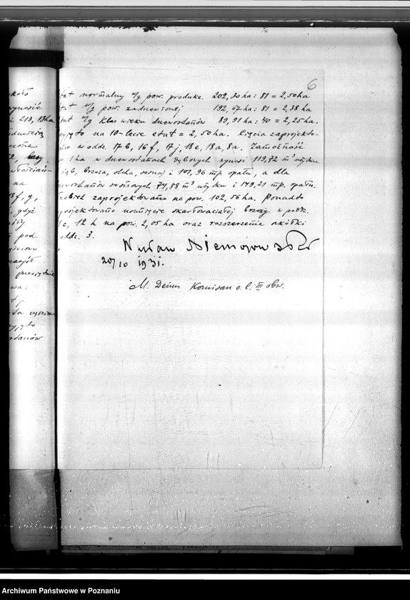 Obraz 10 z jednostki "Zatwierdzenie projektu planu gospodarstwa leśnego dla lasów majątku Marchwacz powiatu kaliskiego"