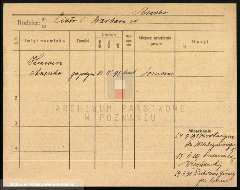 Obraz 6 z jednostki "Arędzka - Arndt"