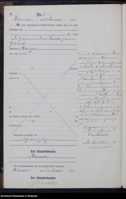 image.from.unit.number "Sterbe-Neben-Register Nr 1 - 86"