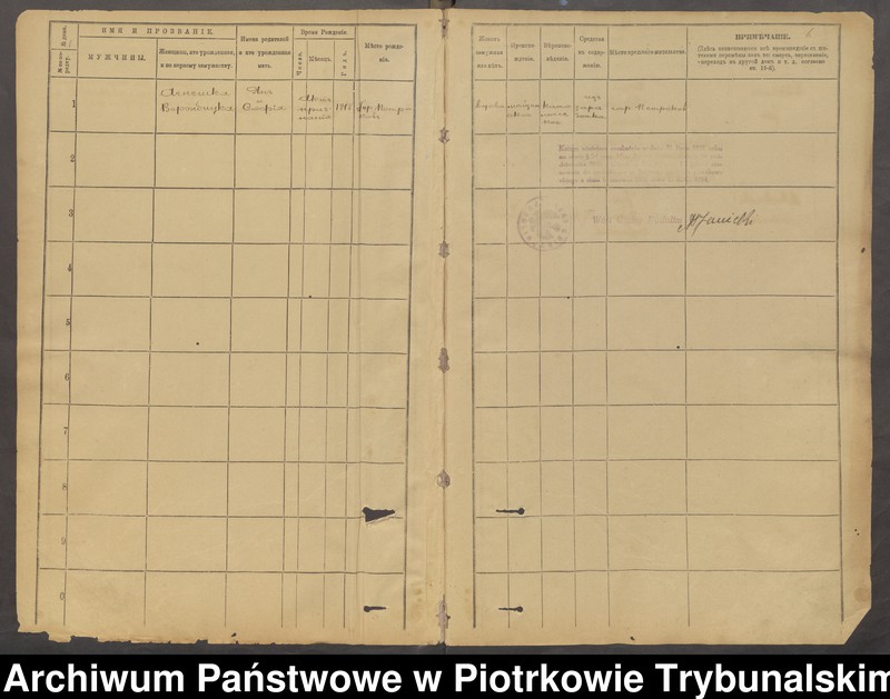 image.from.unit.number "[Księga ludności stałej gminy] Podolin wieś Podolin, Kiełczówka"