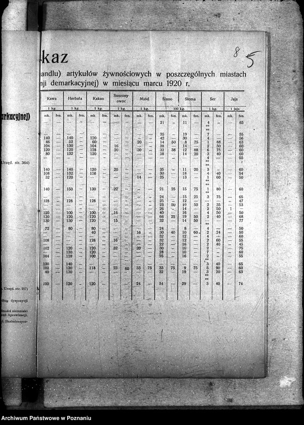 Obraz 12 z jednostki "Sprawozdania plonu stanu ziemiopłodów"