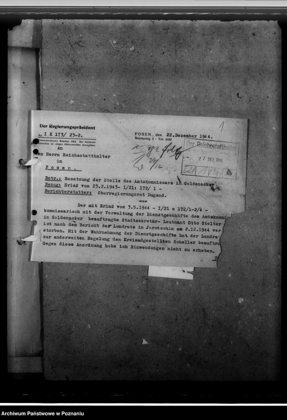 Obraz 5 z jednostki "Wendler, Hans - komisarz obwodowy"