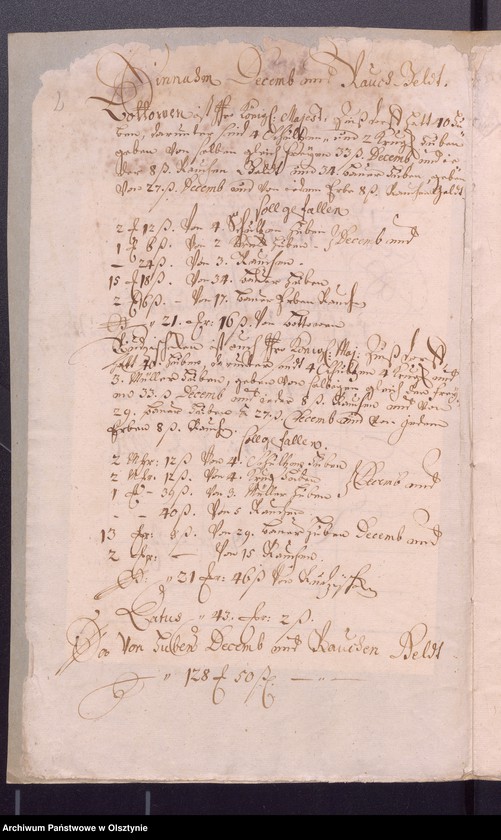 image.from.unit.number "Kobultensche Kirchen Rechnungaller Einnahme und Ausgabe Geld"