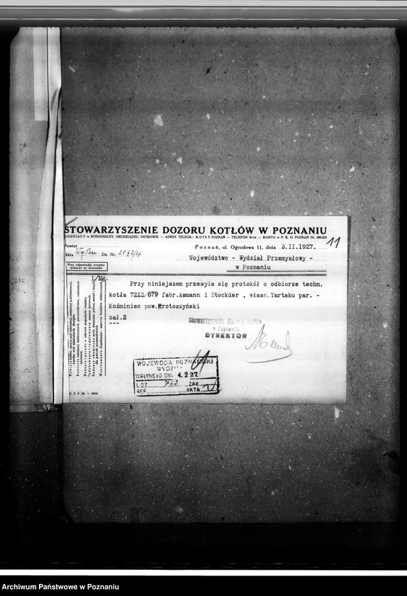 Obraz 15 z jednostki "Tartak parowy Steinerta w Koźminie pow. krotoszyński nr woj. 398"