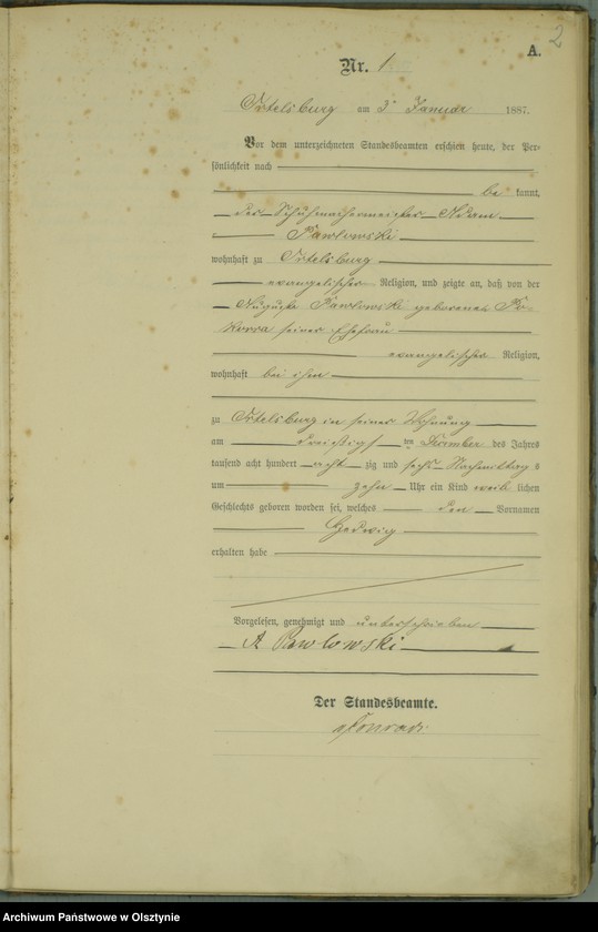 image.from.unit.number "Geburts-Haupt-Register Nr 1 - 106"