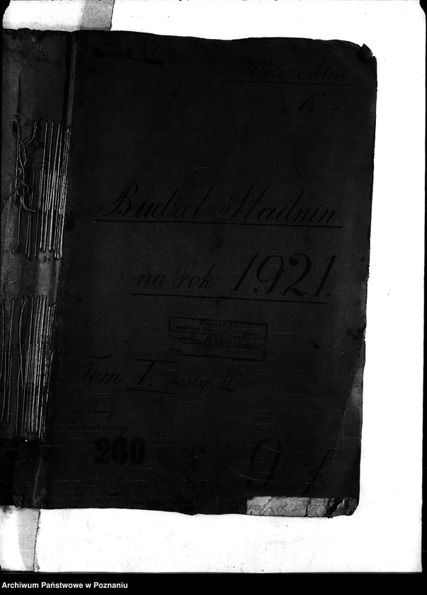 Obraz 4 z jednostki "Budżet Stadnin na rok 1921"