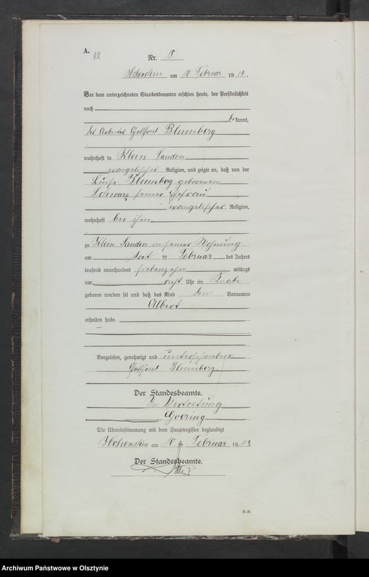 image.from.unit.number "Geburts-Neben-Register Nr 1 - 116"