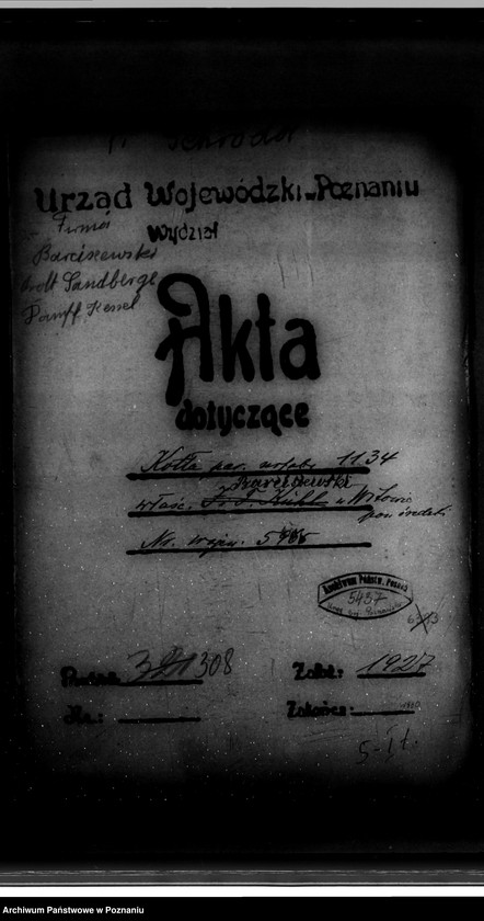 Obraz 4 z jednostki "Młyn parowy w Witowie powiat średzki nr woj. 5965"