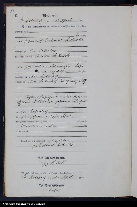 image.from.unit.number "Sterbe-Neben-Register Nr 1 - 56"