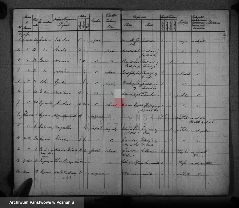 image.from.unit.number "Liber baptisatorum, copulatorum, mortuorum"