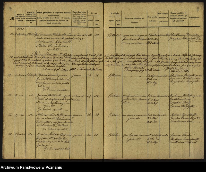 Obraz 7 z jednostki "Księga małżeństw"