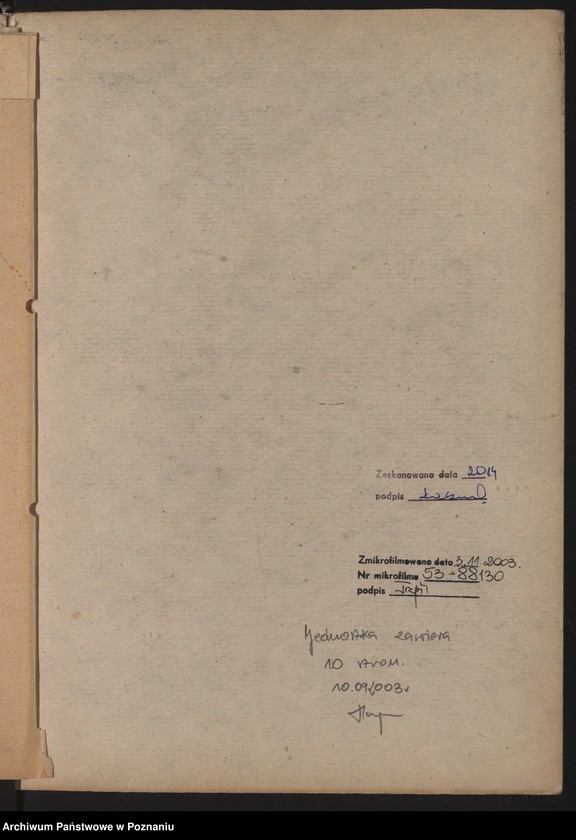 Obraz 14 z jednostki "[Pisma w sprawie sporządzenia spisu obywateli amerykańskich narodowości polskiej i sprawa wydania ruchomości należących do wysiedlonego polskiego policjanta]"